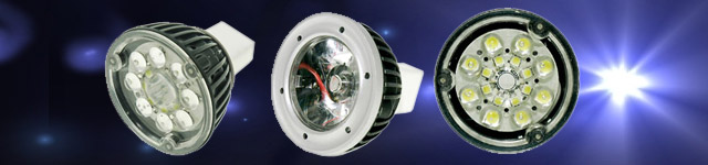 Lâmpadas LED's MR16 Industriais