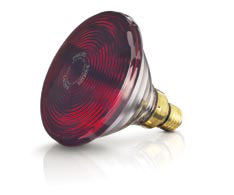 Lâmpadas infravermelho incandescentes Philips