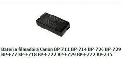 CANON-BP711 - Bateria Filmadora BP-711