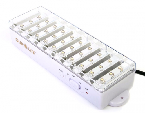 AKR-LUM-LED - Luminria de Emergncia LED