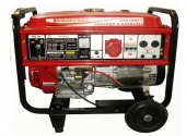 Cod.:EP6500E - Nome:Gerador à gasolina 6 kva monofásico partida elétrica motor Honda GX390