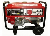 Cod.:EP6500EQTA - Nome:Gerador à gasolina 6 kva monofásico partida elétrica motor Honda GX390 com QTA